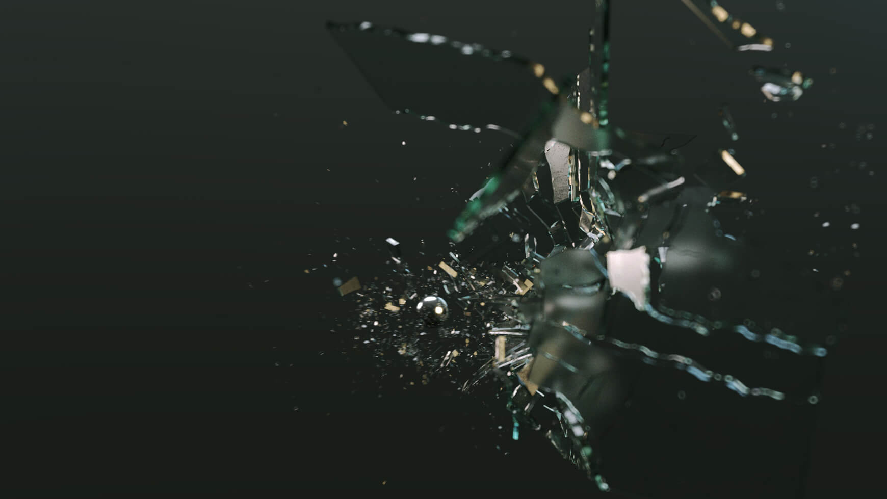 VFX Elements Glass Explosion 3D Animated