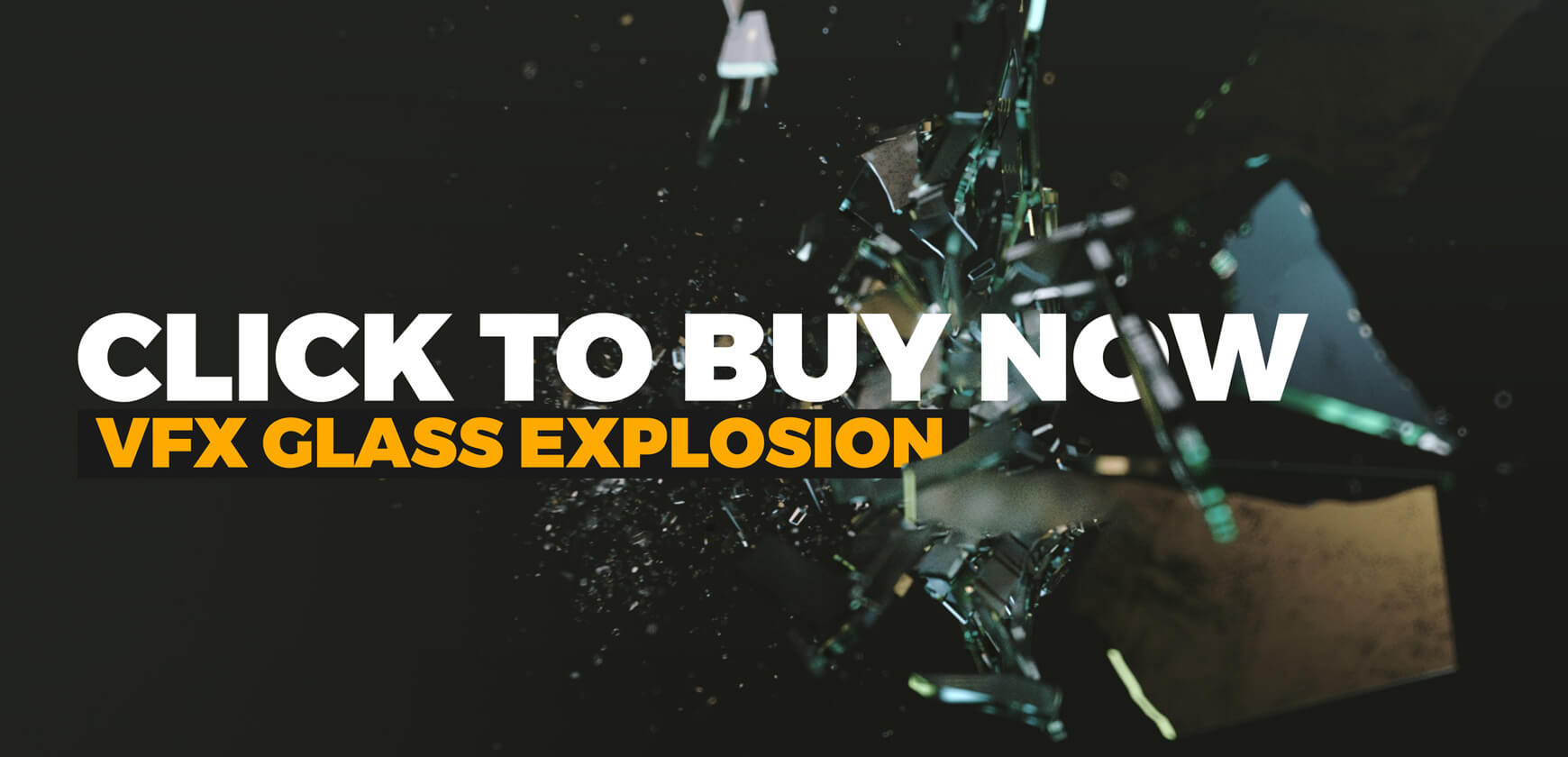 VFX Elements Glass Explosion 3D Animated