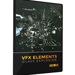 VFX Elements Glass Explosion 3D Animated