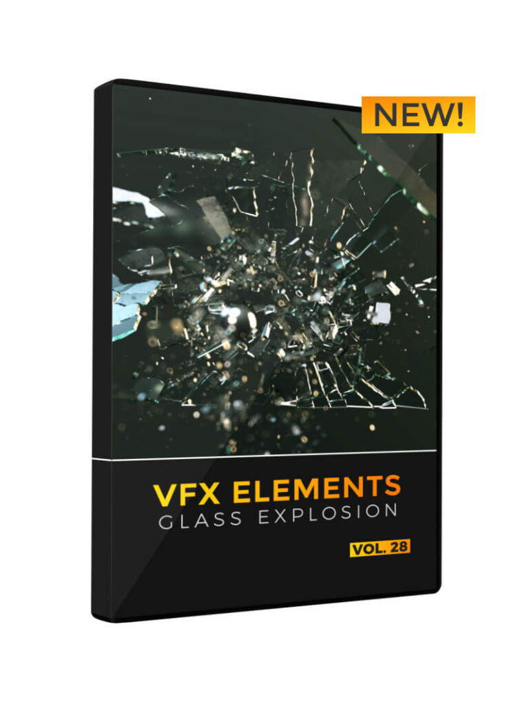 VFX Elements Glass Explosion 3D Animated