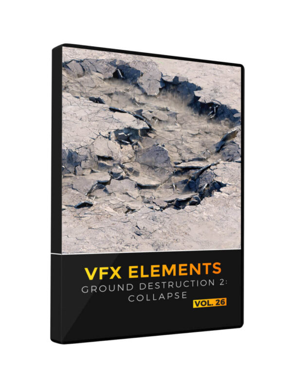 VFX 3D Animated Elements Ground Destruction Collapse