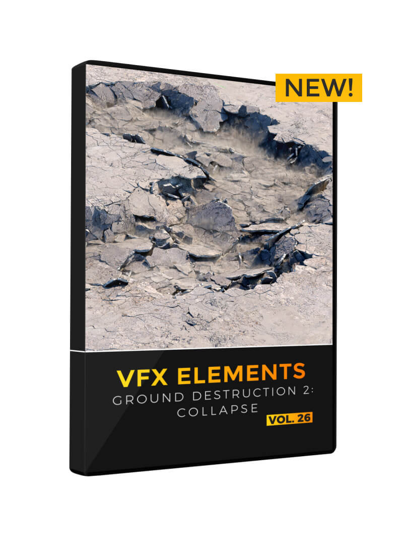 VFX 3D Animated Elements Ground Destruction Collapse