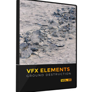 VFX Elements Ground Destruction 3D Animated Asset