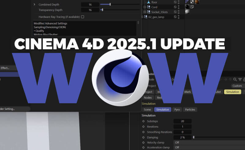 Cinema 4D 2025 Update Tutorial