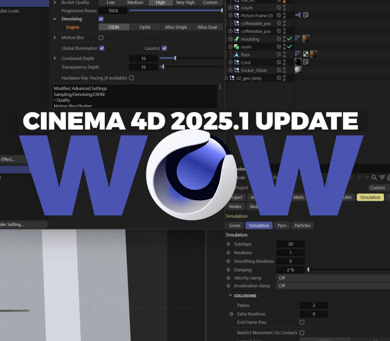 Cinema 4D 2025 Update Tutorial