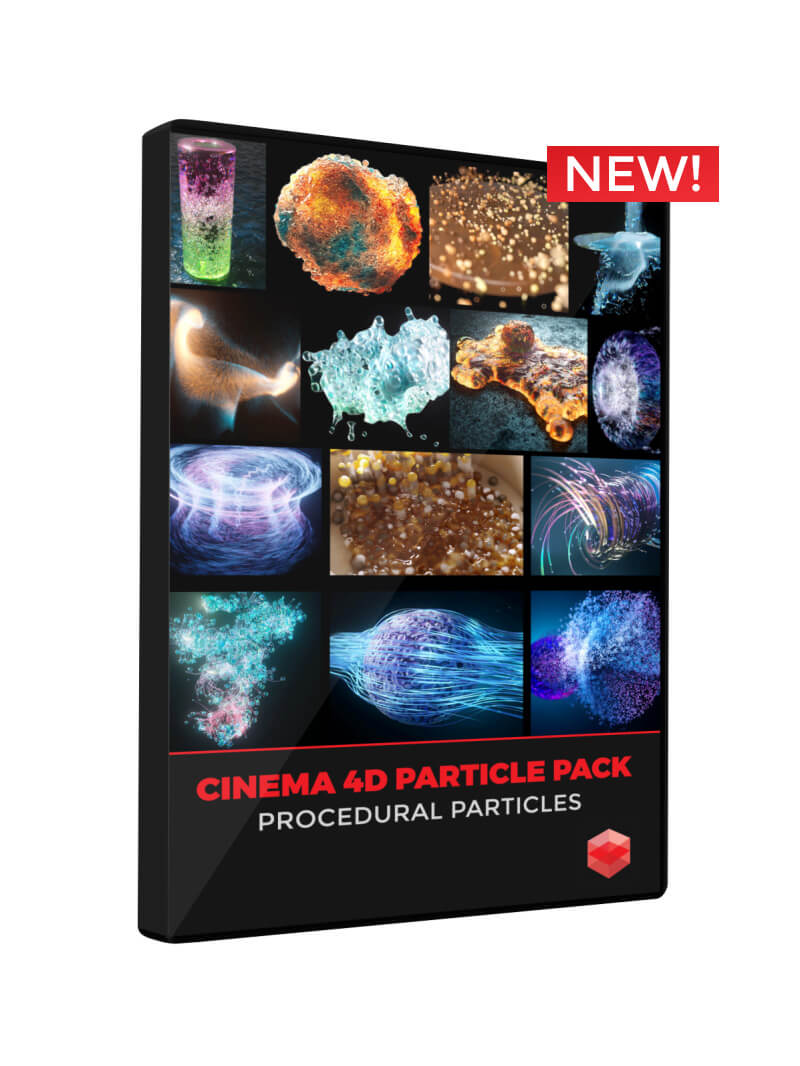 Cinema 4D Particle Pack C4D Redshift Procedural