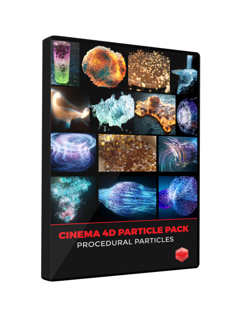 Cinema 4D Particle Pack C4D Redshift Procedural