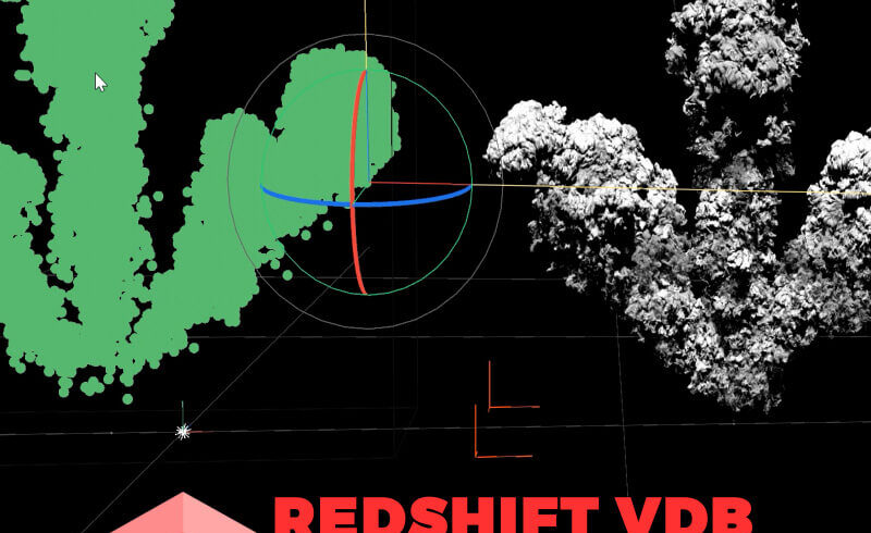 Cinema 4D C4D Tutorial Redshift VDB Volume Loader Hack