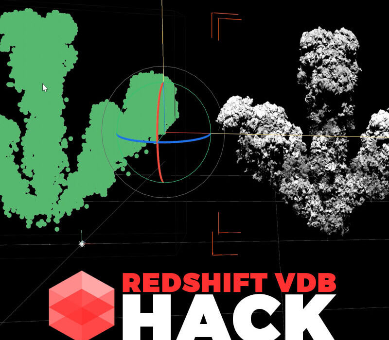 Cinema 4D C4D Tutorial Redshift VDB Volume Loader Hack