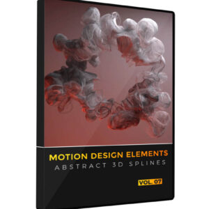 Motion Design Elements Abstract Splines