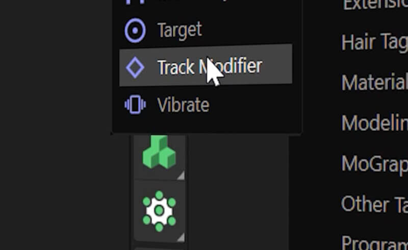 Cinema 4D Tutorial Track Modifier Tag C4D