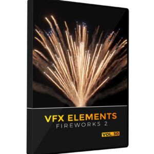 VFX Elements Fireworks 2 VDB Animated 3D asset