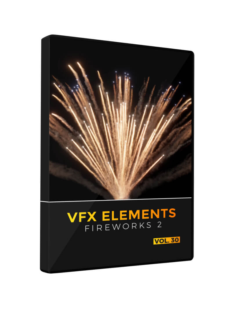 VFX Elements Fireworks 2 VDB Animated 3D asset