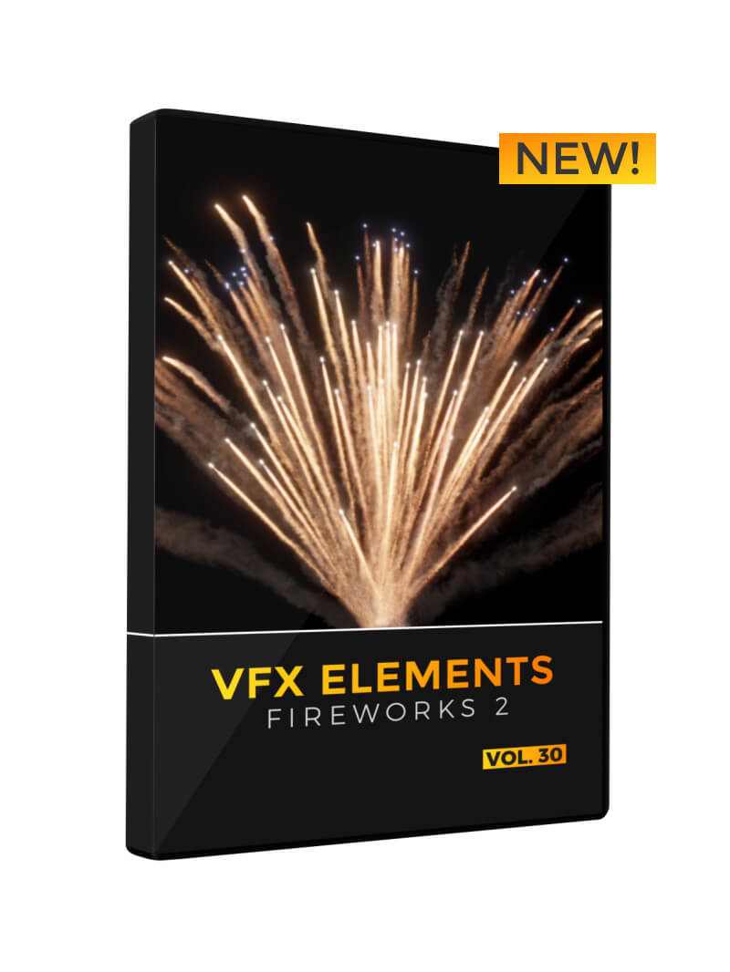 VFX Elements Fireworks 2 VDB Animated 3D asset