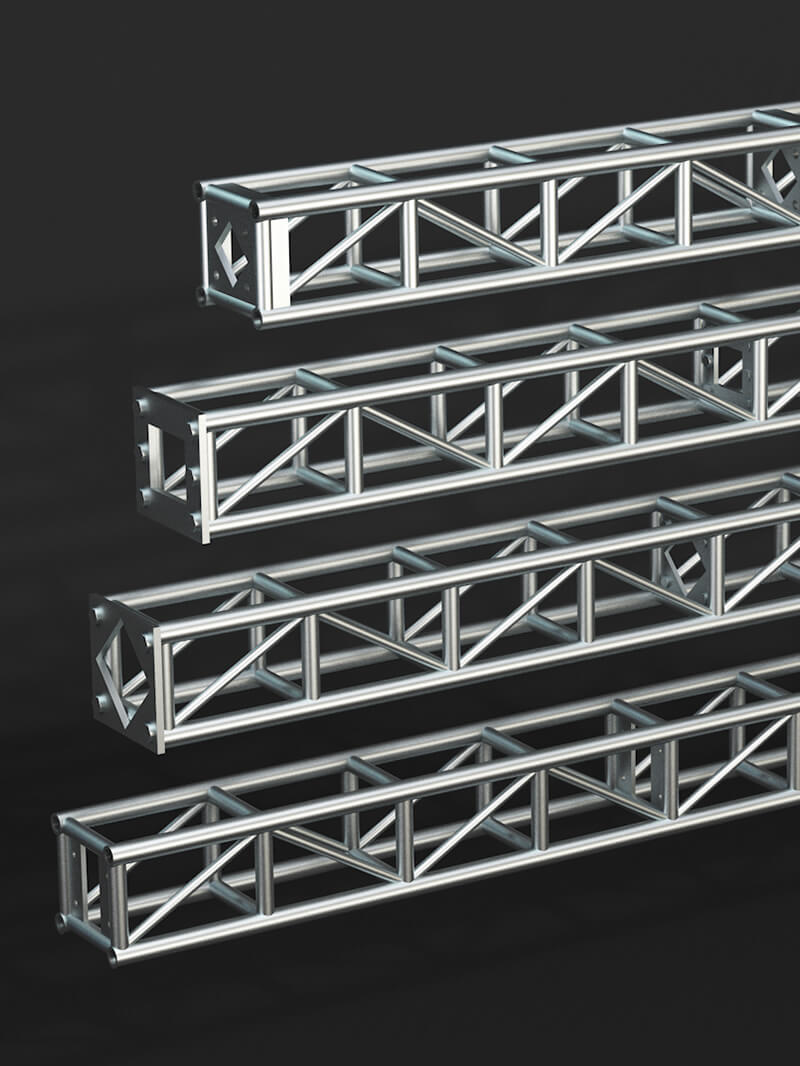 Free 3D Model Industrial Truss Beams Metal