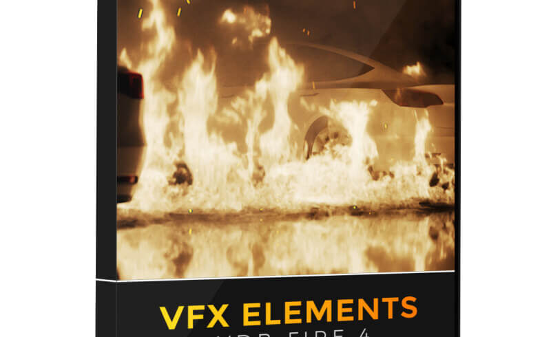 VDB Fire VFX 3D Asset Animated