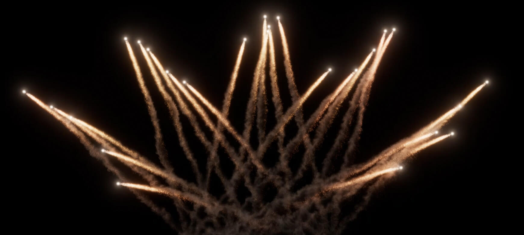 VFX Elements Fireworks 2 VDB Animated 3D asset