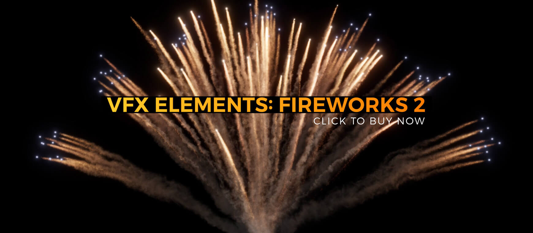 VFX Elements Fireworks 2 VDB Animated 3D asset