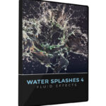 VFX Fluid Splashes 4 3D Animated Assets Liquid