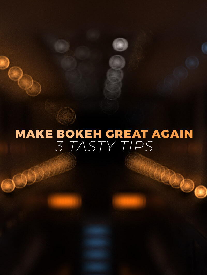 Tutorial Better DOF Bokeh Blurs Tips in Cinema 4D Octane