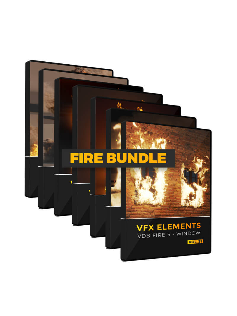 VDB VFX Fire Bundle