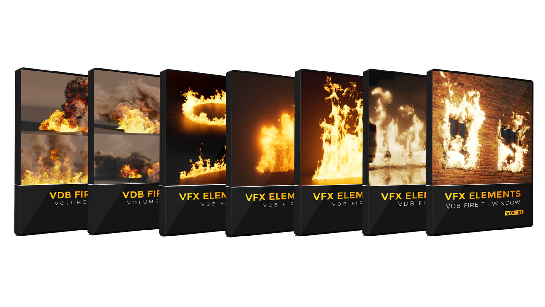 VDB VFX Fire Bundle