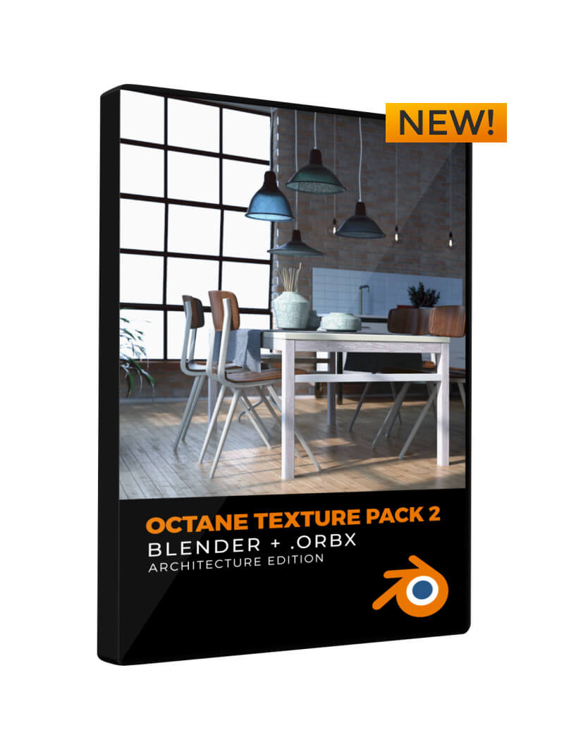 Octane Texture Pack 2 for Blender and Orbx Materials Architecture