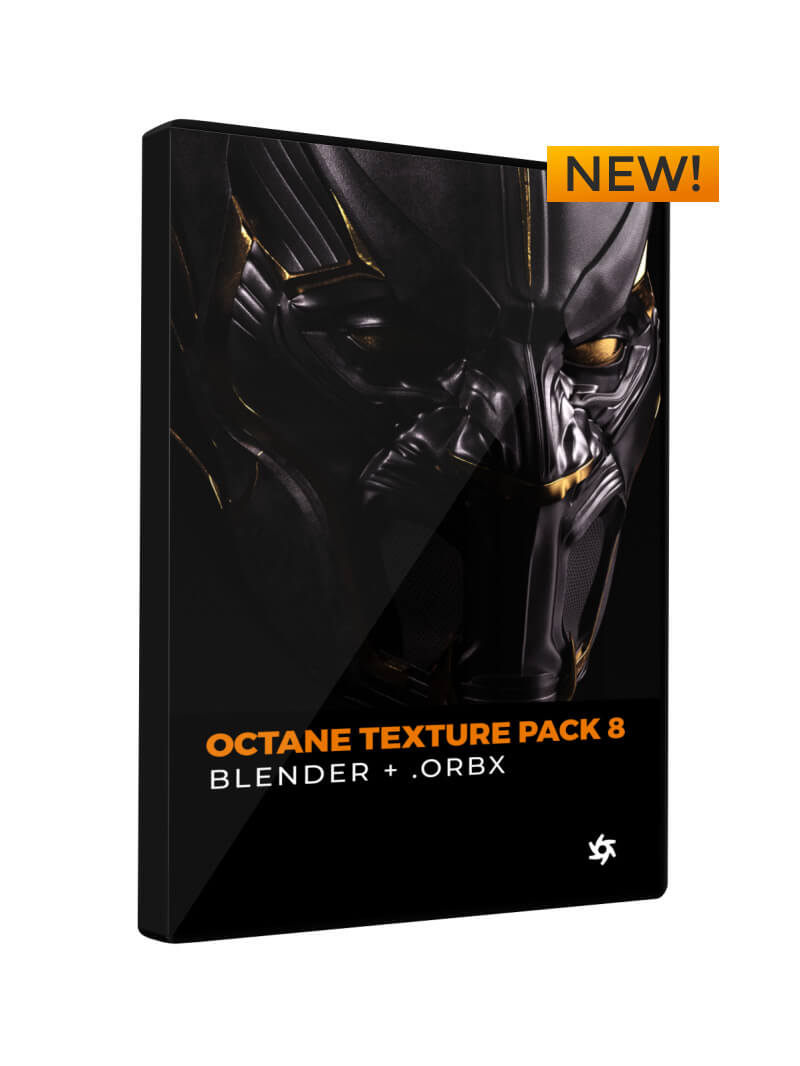 Blender Octane Texture Material Pack 8 VFX