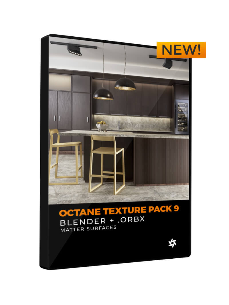 Blender Octane Texture Material Pack 9